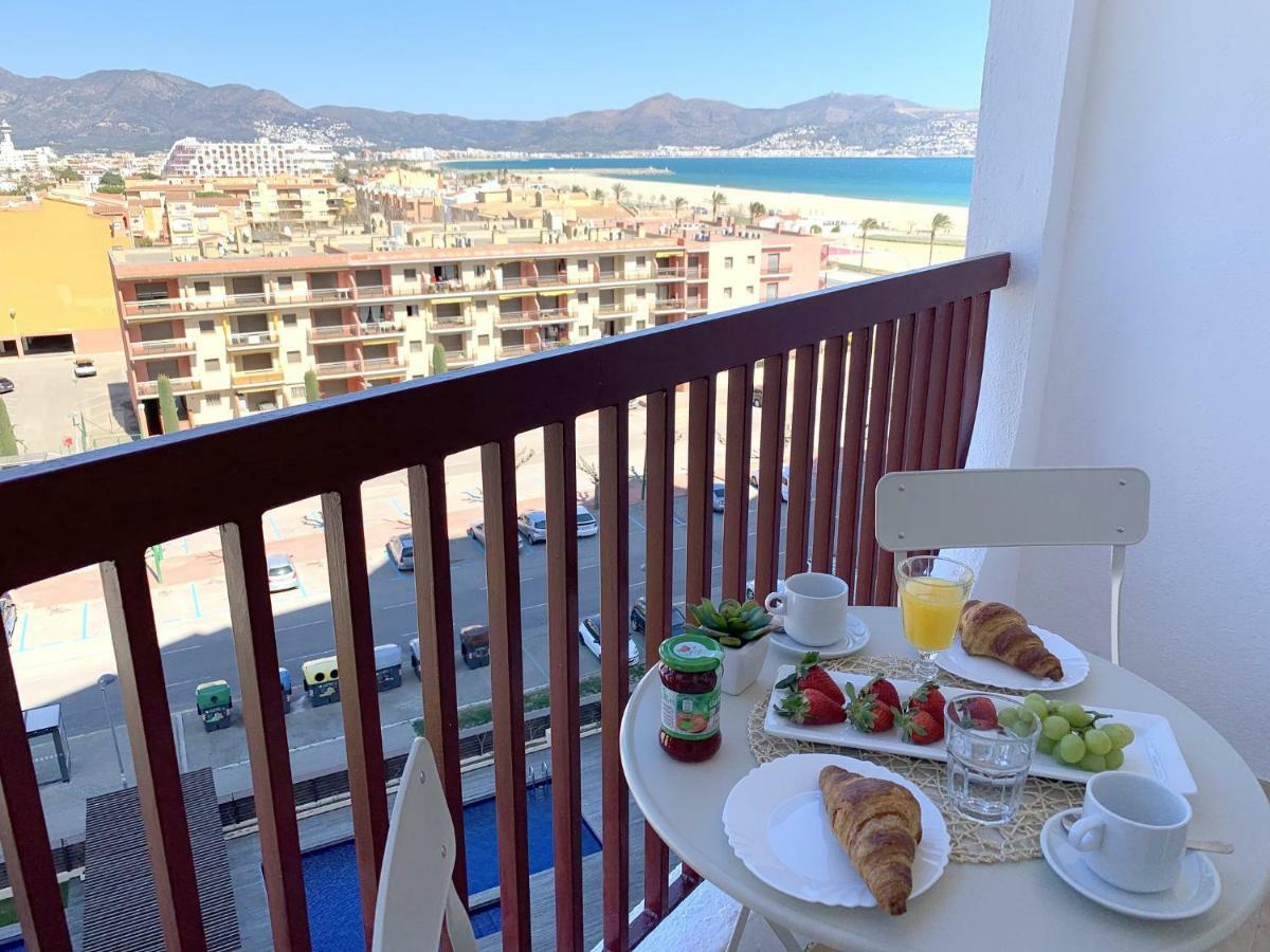 Apartamento 1ª Linea De Mar -Wifi- Aire Acondicionado Empuriabrava Kültér fotó