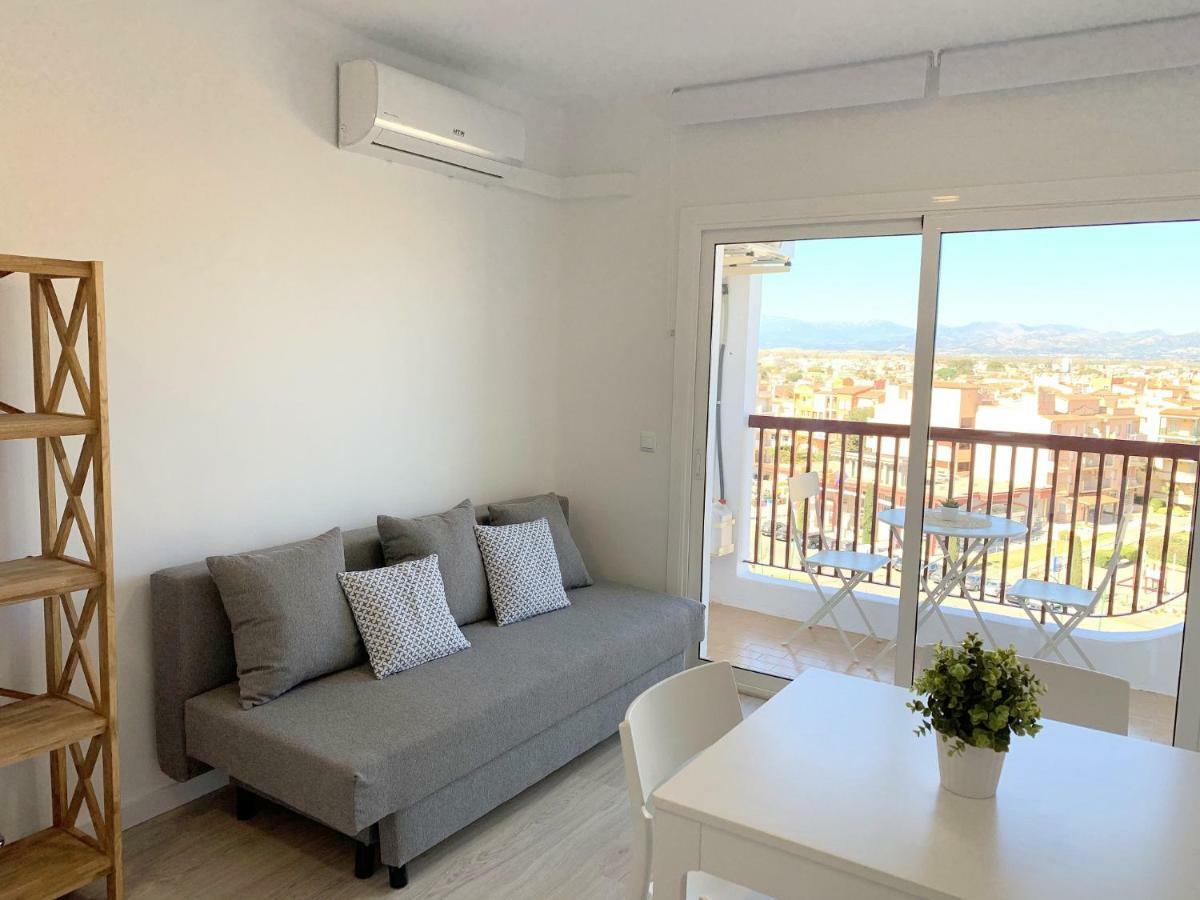 Apartamento 1ª Linea De Mar -Wifi- Aire Acondicionado Empuriabrava Kültér fotó
