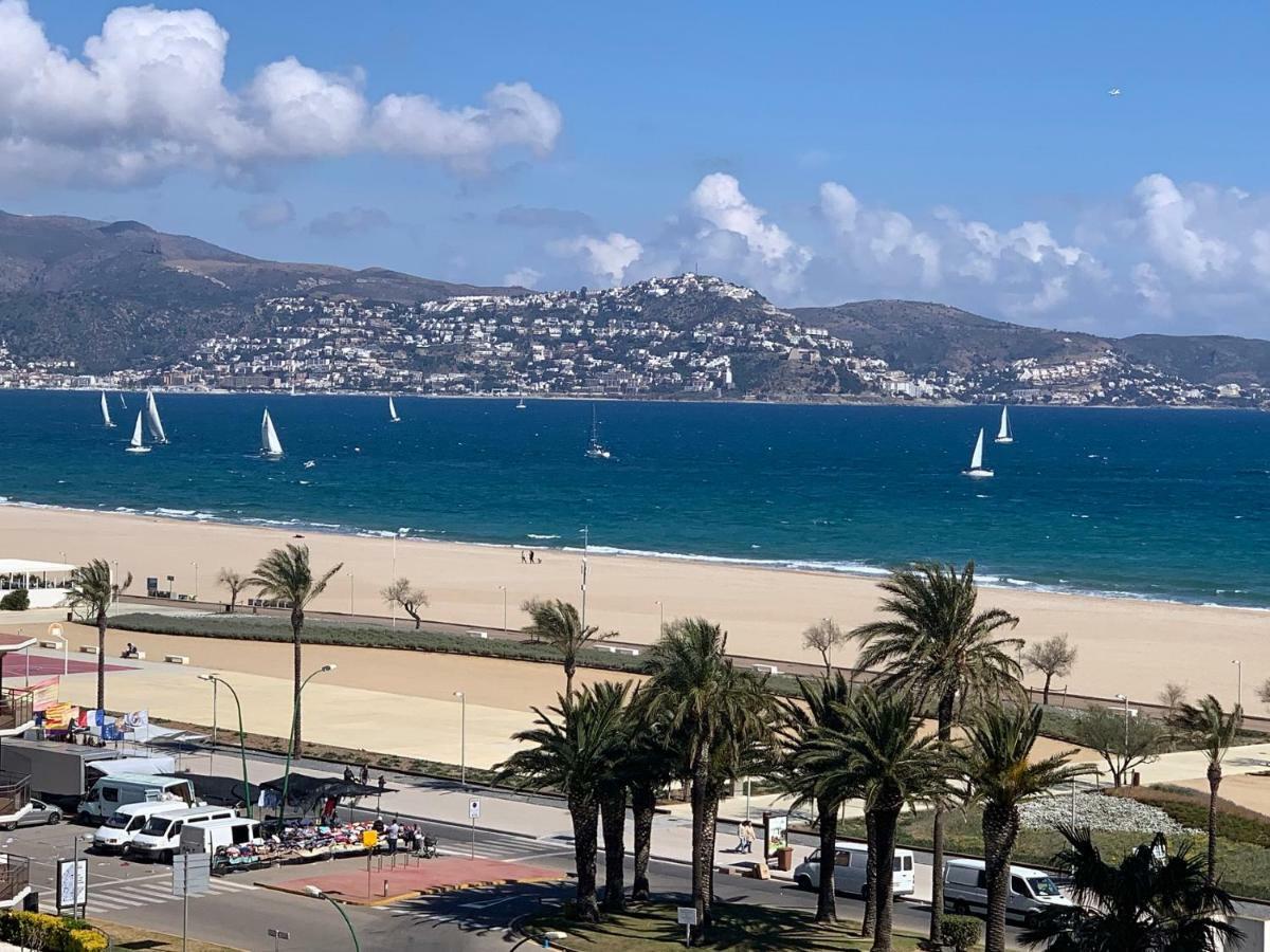 Apartamento 1ª Linea De Mar -Wifi- Aire Acondicionado Empuriabrava Kültér fotó